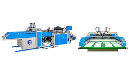 Automatic High Speed 4-Lines T-shirt Bag Making Machine