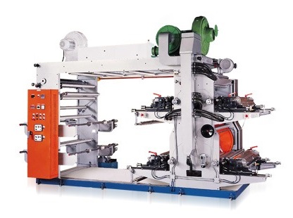 Four Colour Flexographic High Speed Printing Machine